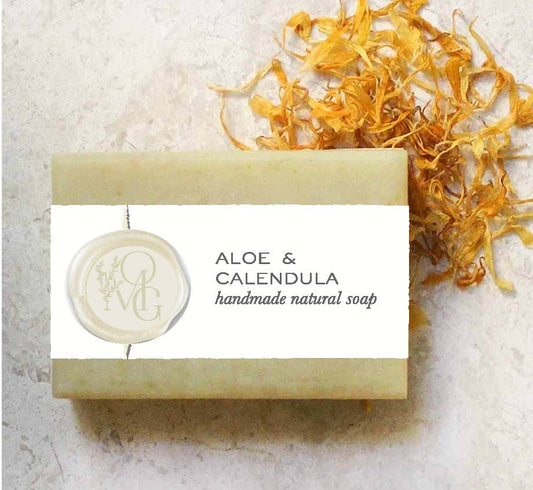 Aloe + Calendula Soap